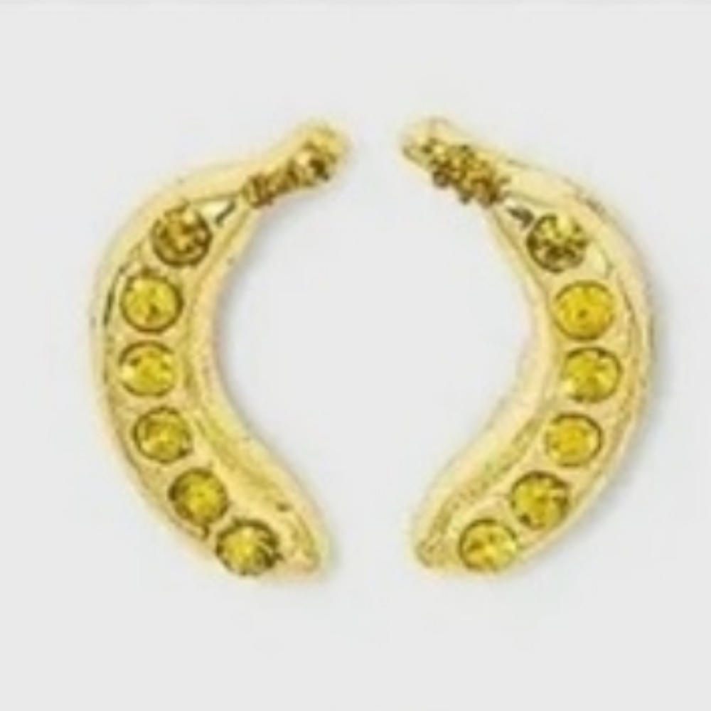 Sugarfix By Baublebar Jewelry Sweet & Sour Fruit Earrings Cherries Limes Bananas - Picture 4 of 6